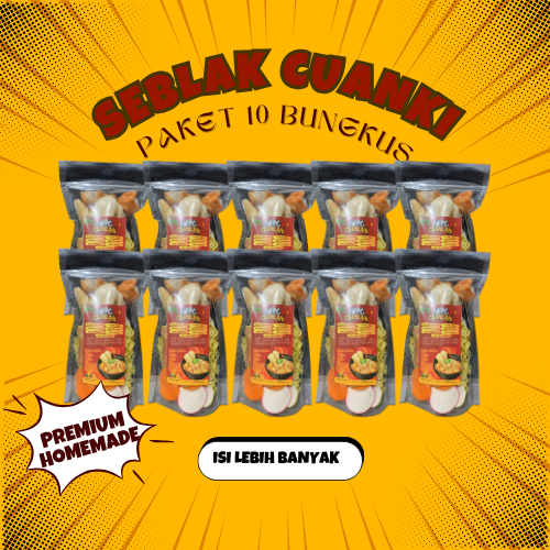 

SEBLAK INSTAN KOMPLIT PLUS CUANKI DAN MIE TERMURAH ISI BANYAK