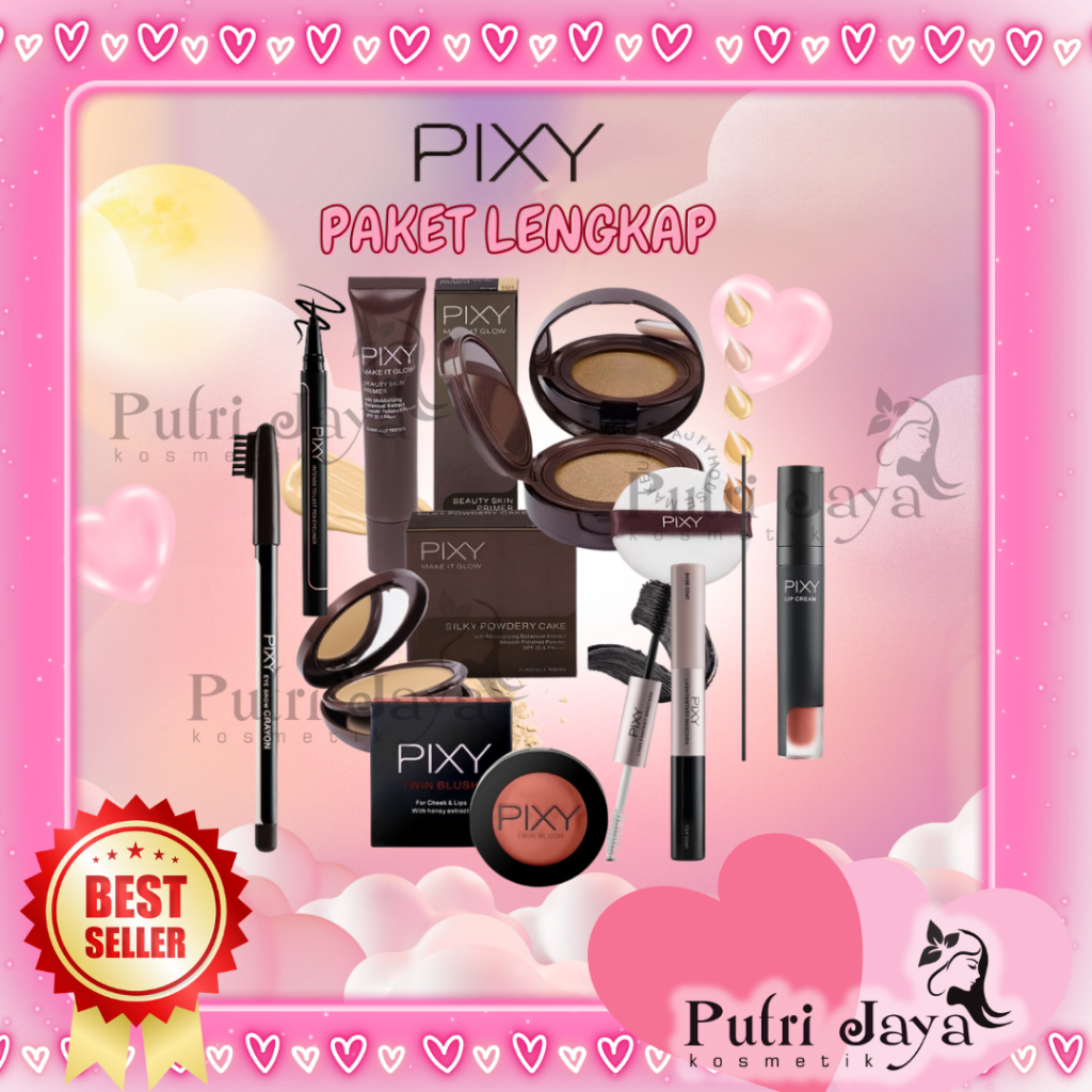 PIXY Make It Glow Paket Lengkap A isi 8item