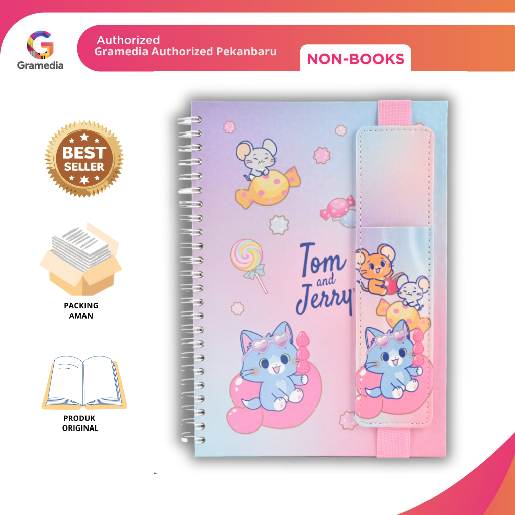 

Gramedia Pekanbaru -ESTUDEE NOTEBOOK A5 SWEET DESSERTS GOKKO