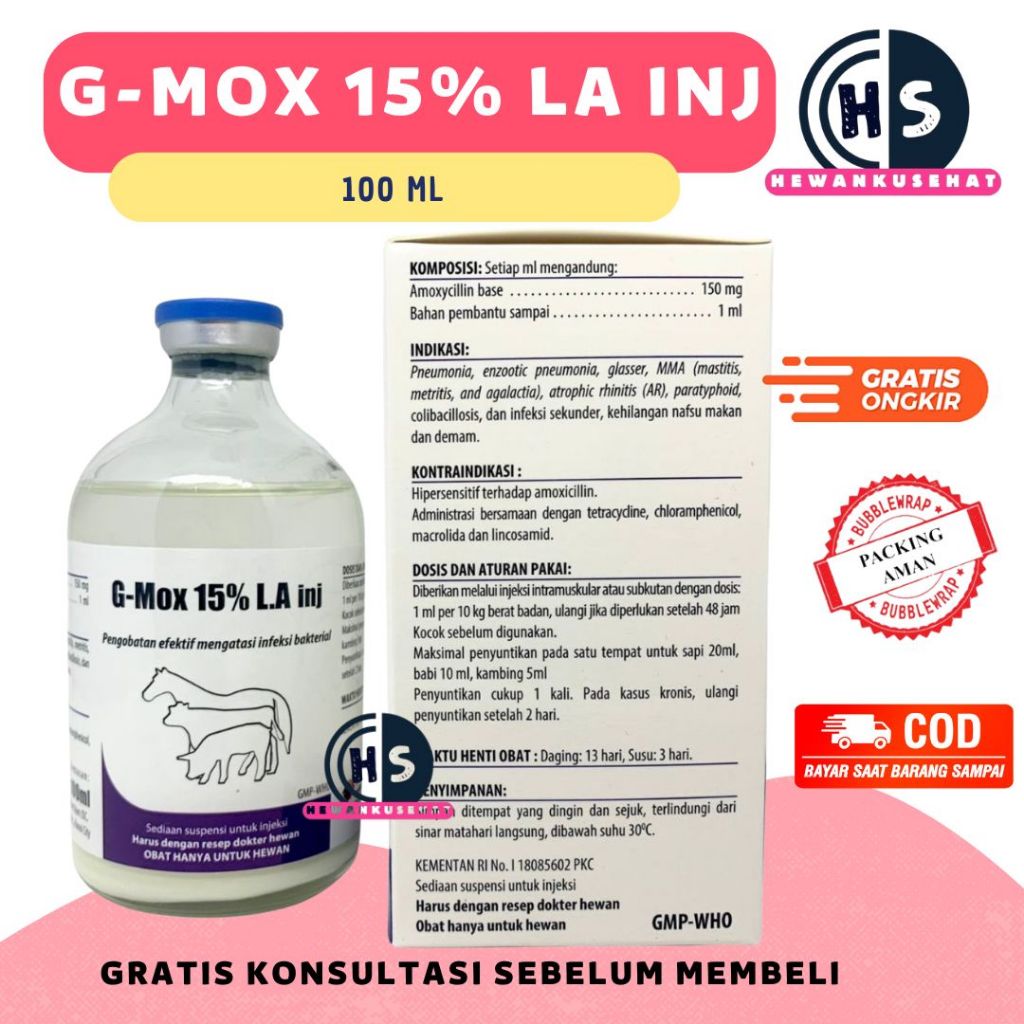G-MOX 15% LA 100ml - Medion