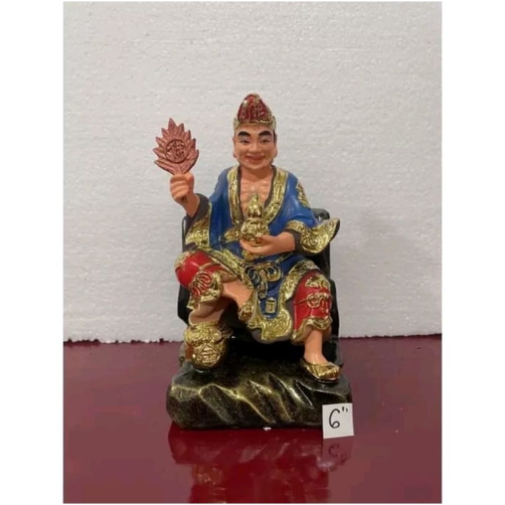 patung dewa cikung / ci kung / chi kung - fiber - 6inch
