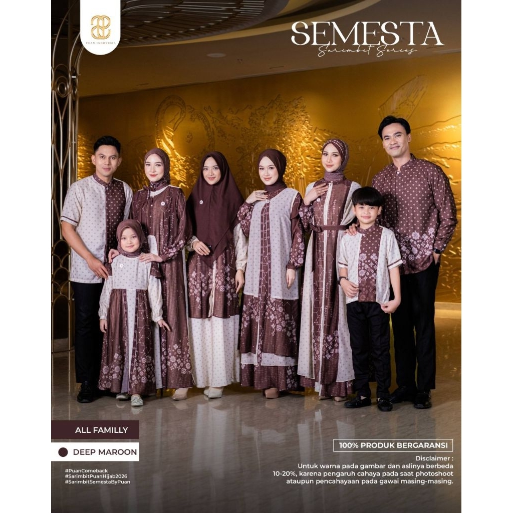 SARIMBIT LEBARAN 2026 FAMSET SEMESTA BY PUAN INDONESIA