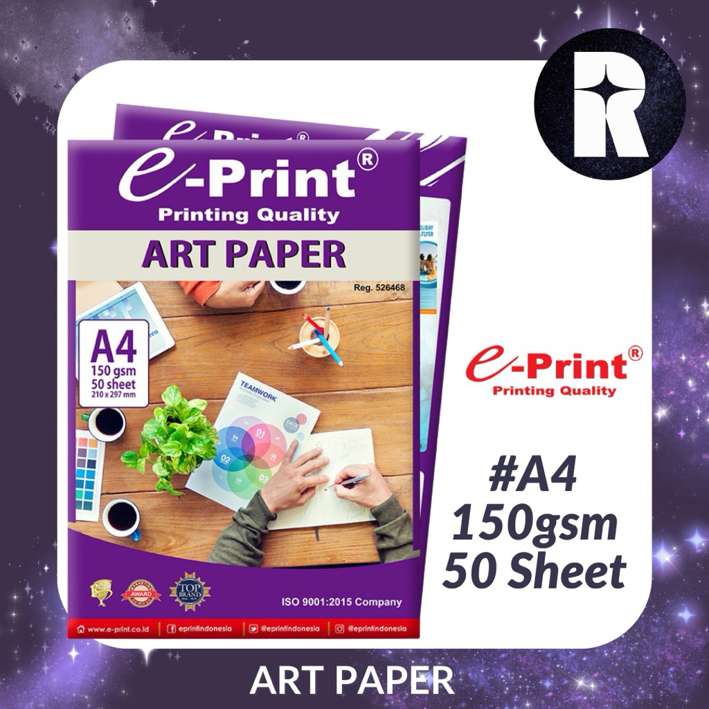 KERTAS ART PAPER E-PRINT 150 GSM / PHOTO ART PAPER 150 GSM