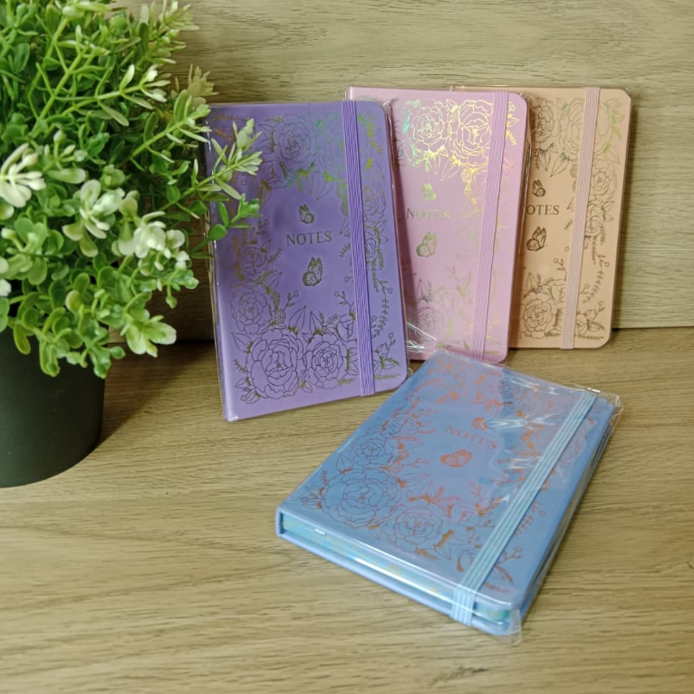 

NOTEBOOK A6 BUKU CATATAN SHAINING GOLD FLOWER AGENDA 5702-6 FOR U [2006093]