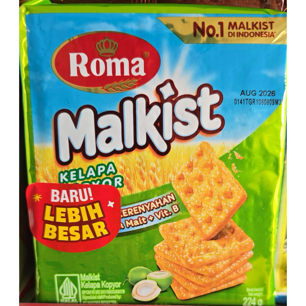 Roma Malkist Kelapa Kopyor