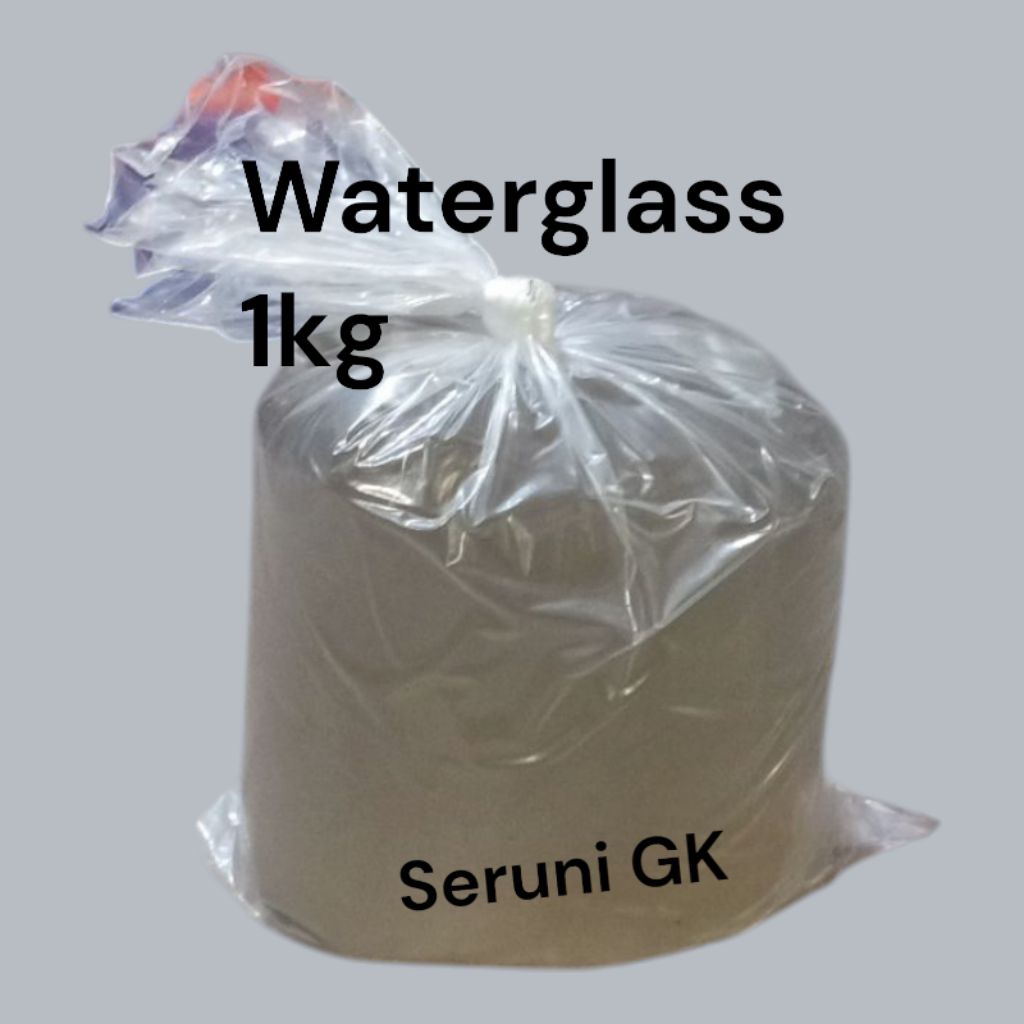 

Penguat Warna Waterglass - Sodium Silicate / Silikat - 1kg