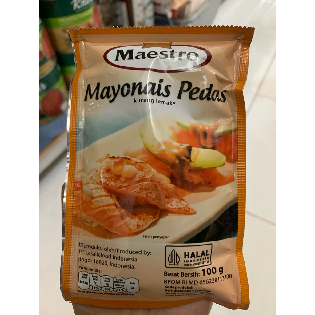 

Maestro mayonais pedas 100gr