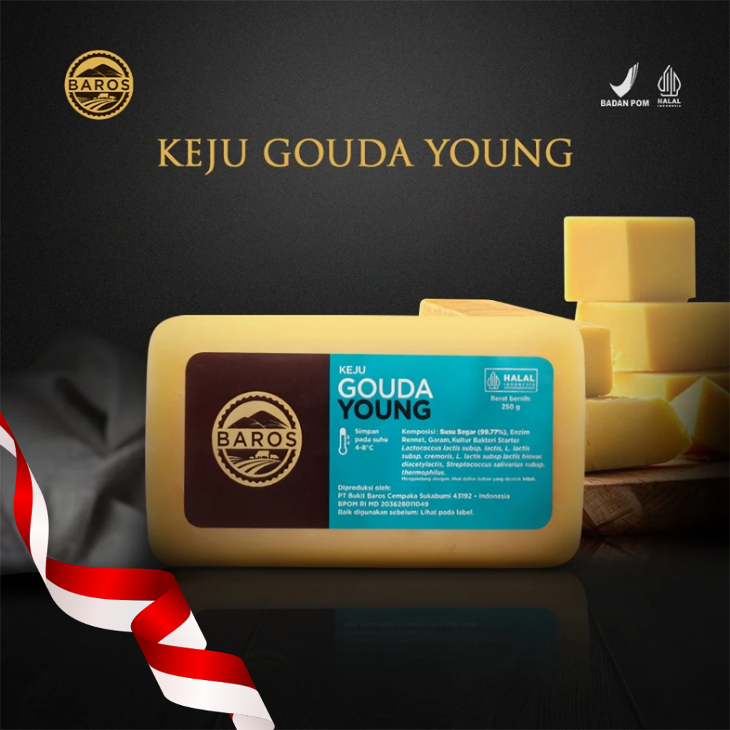

Baros Keju Gouda Young - Potongan