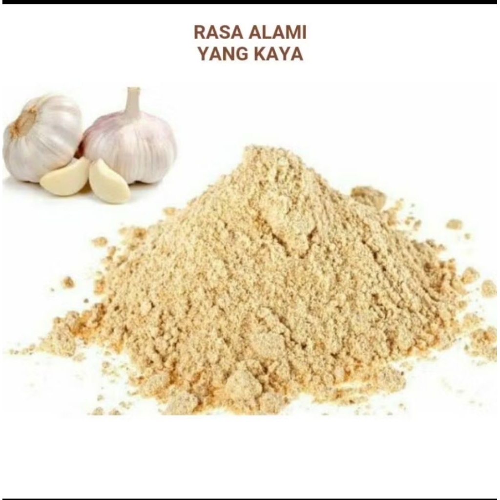 

Promo Bawang putih bubuk kemasan 250 gram dan 500 gram