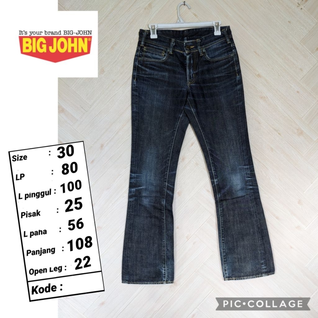 vintage big jhon rule of blue