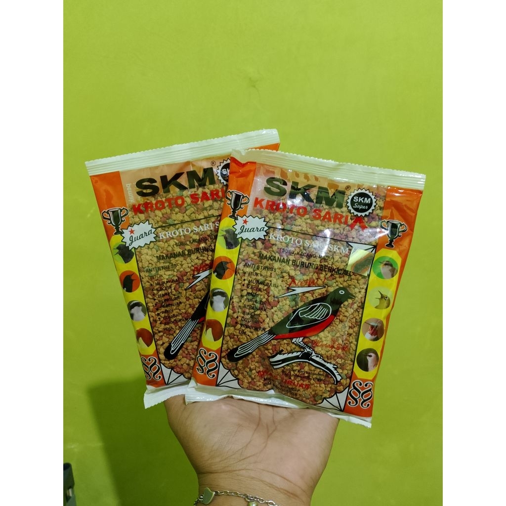 2 pcs voer SKM Kroto Sari / SKM Kasar Halus