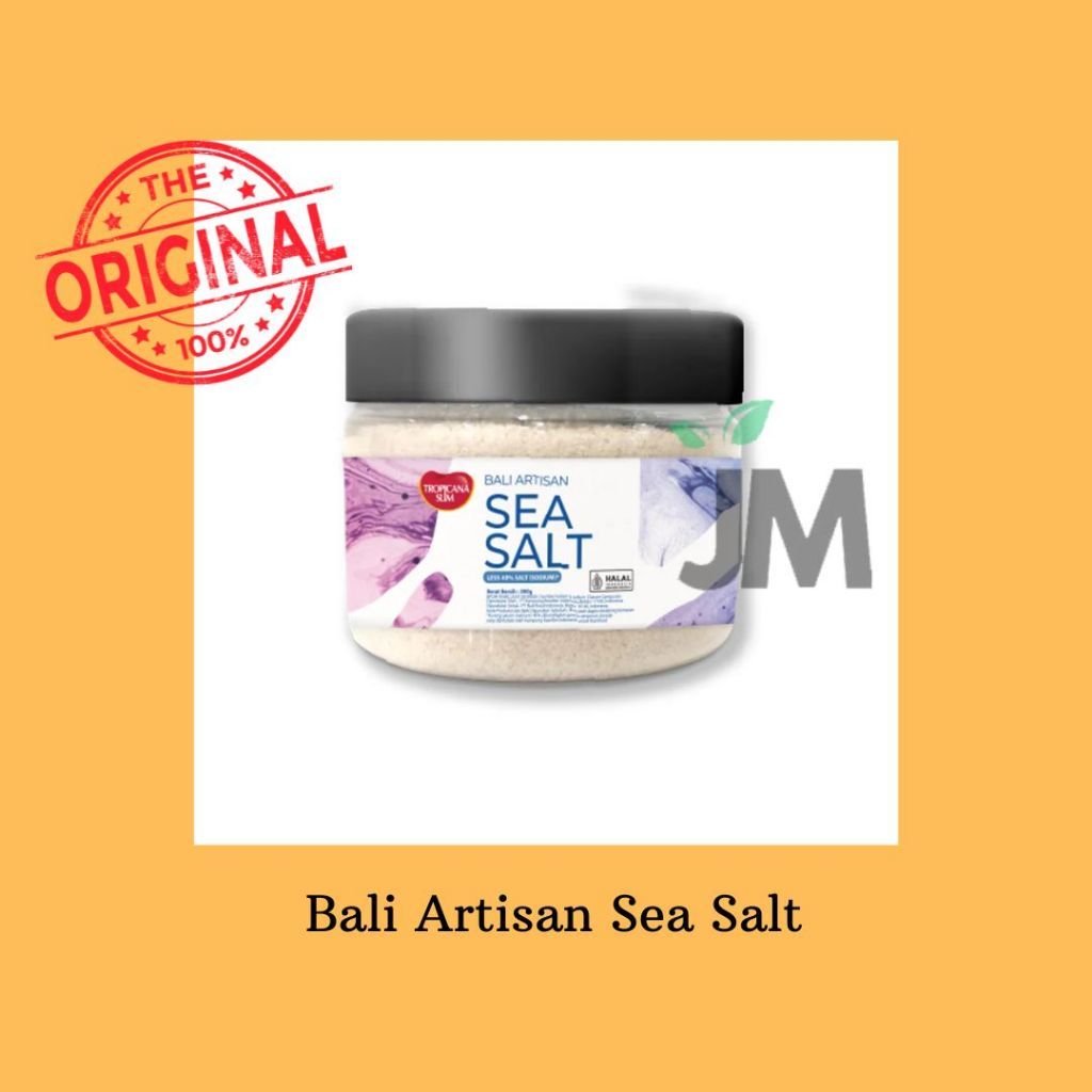 

[PROMO] Bali Artisan Sea Salt 300g - Tropicana Slim / Lebih Rendah Garam