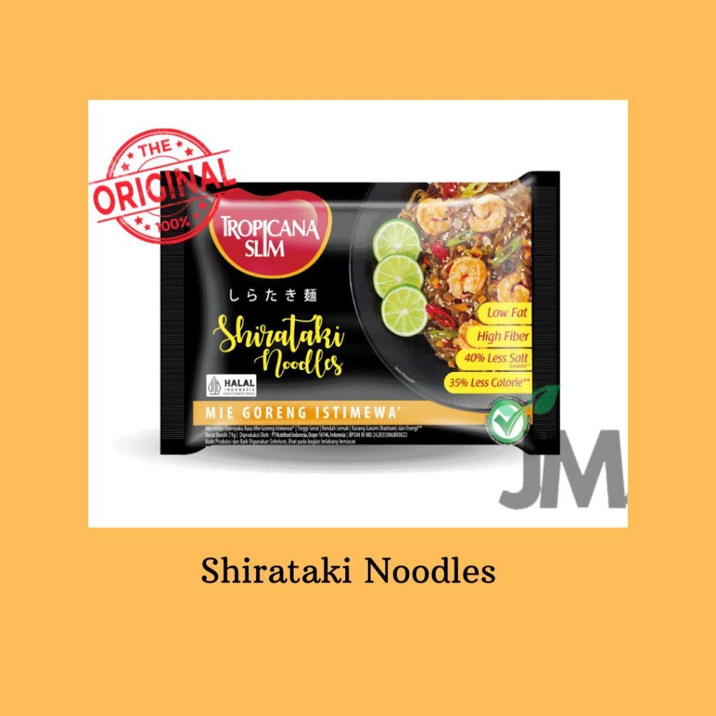 

[PROMO] Mie Shirataki Tropicana Slim / Shirataki Noodles 71 gram