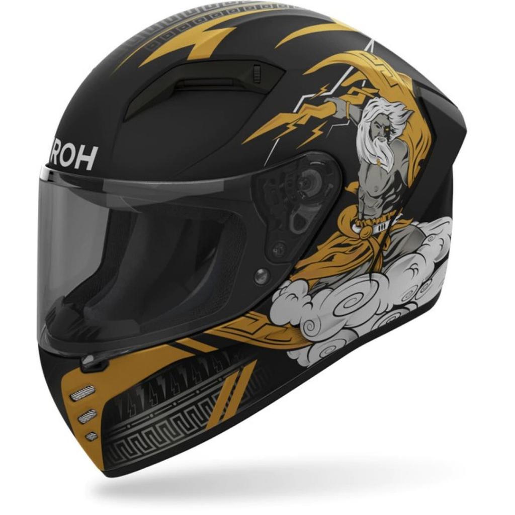 HELM AIROH CONNOR ZEUS MATT HELM AIROH FULL FACE ORIGINAL