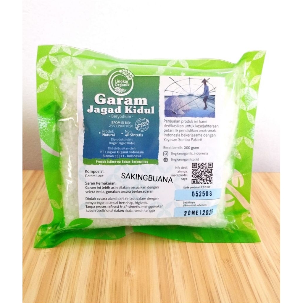 

Garam Jagad Kidul 200gr - Lingkar Organik