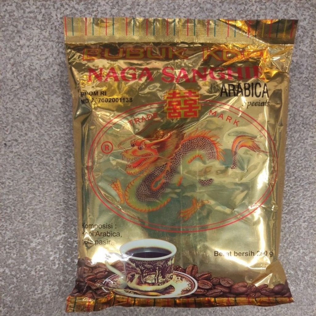 

NAGA SANGHIE BUBUK KOPI ARABICA SPECIALS BUBUK HALUS 250gr