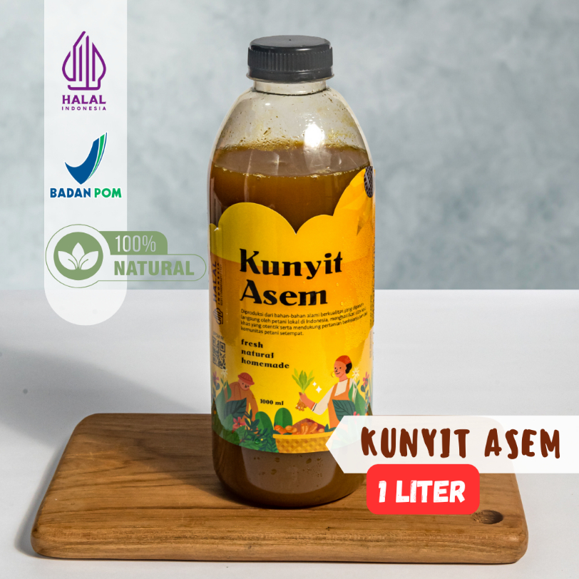 

Jamu Kunyit Asem - 1 Liter