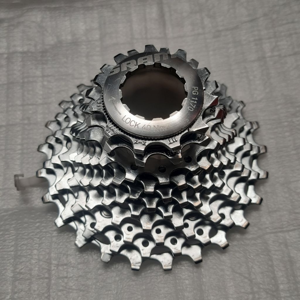 SRAM Force Sprocket Cassette PG 1170 11 Speed 11-25T - Sproket SRAM Force PG1170 11 Speed 11-25