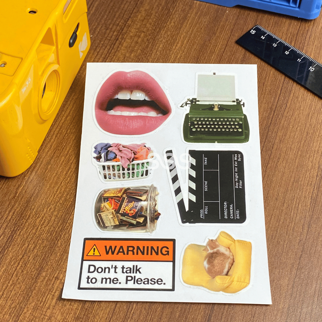 

STICKER VINTAGE / AESTHETIC STICKER / STICKER NOTEBOOK / SUNDAY STICKER STUFF