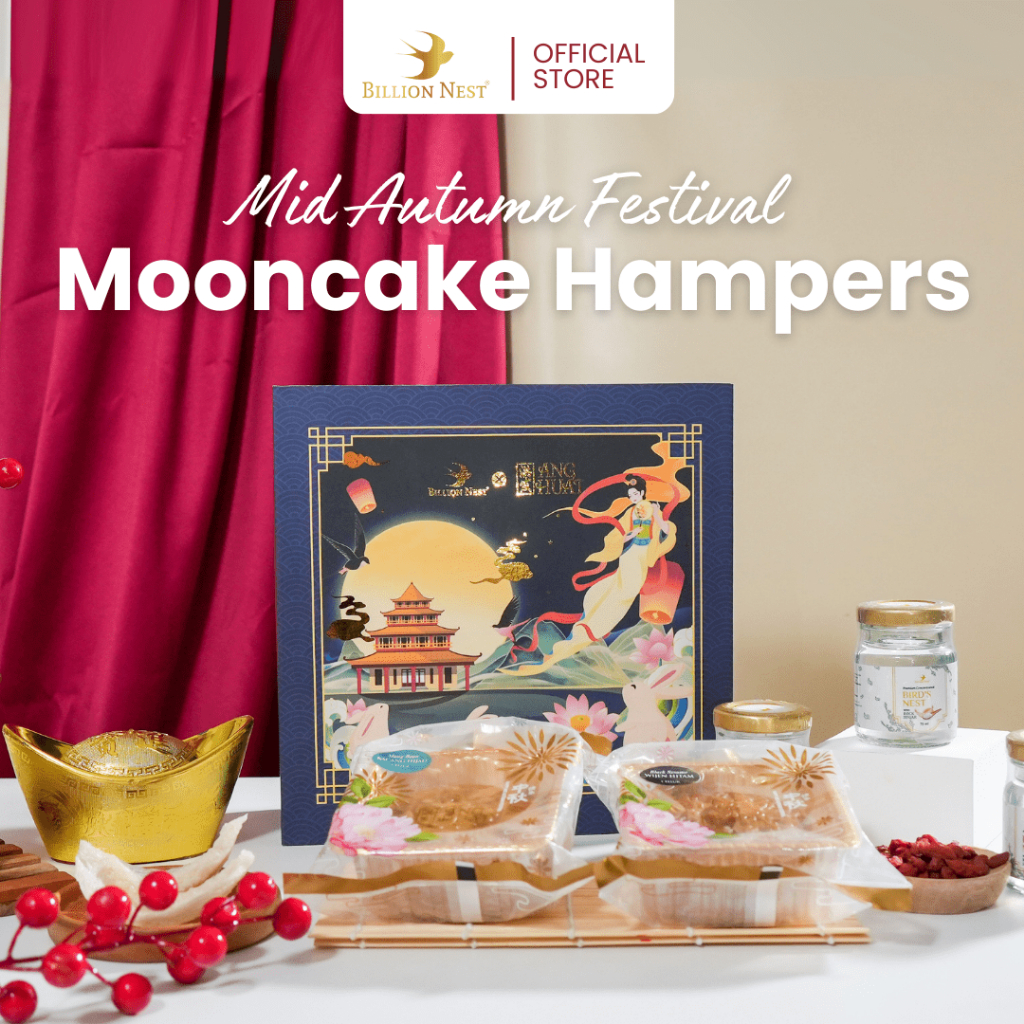 

[READY STOCK] BILLION NEST X ANG HUAT Li Yuan - Hampers Mooncake Festival (Kue Bulan)