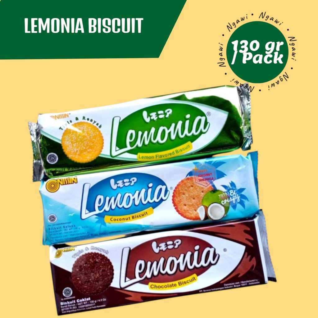 

NISSIN BISKUIT LEMONIA CHOCOLATE 130 GR