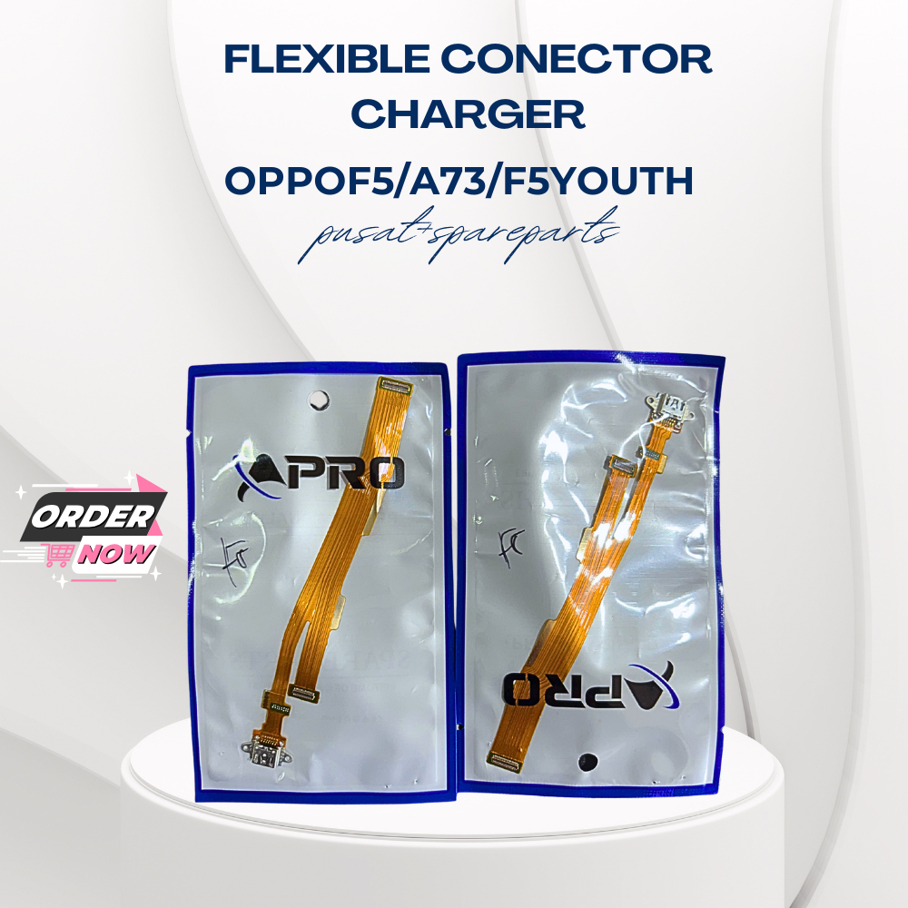 FLEXIBLE KONEKTOR CHARGER CONCAS OPPO F5/A73/F5 YOUTH KONEKTOR OPPO ORIGINAL BARU
