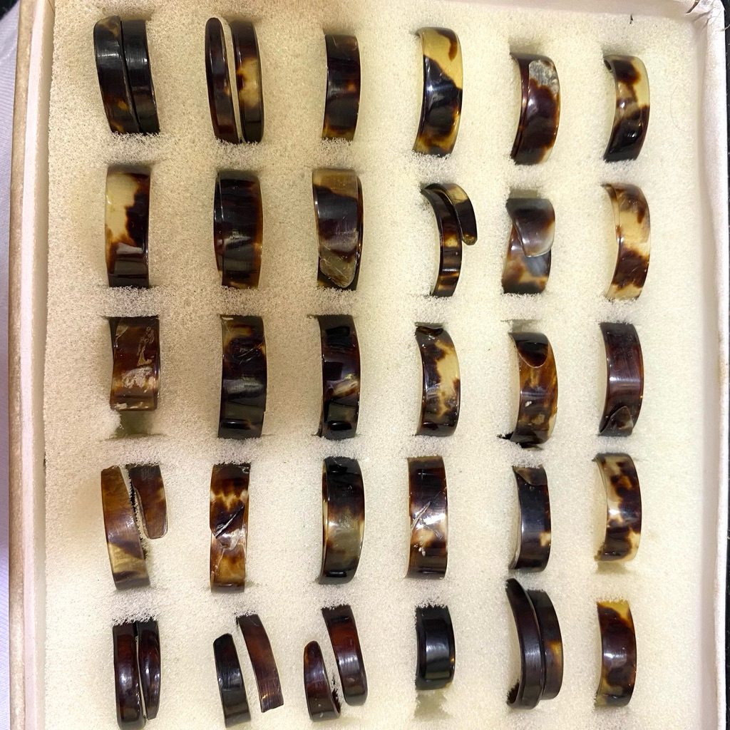 Cincin Kulit Penyu 100% Asli