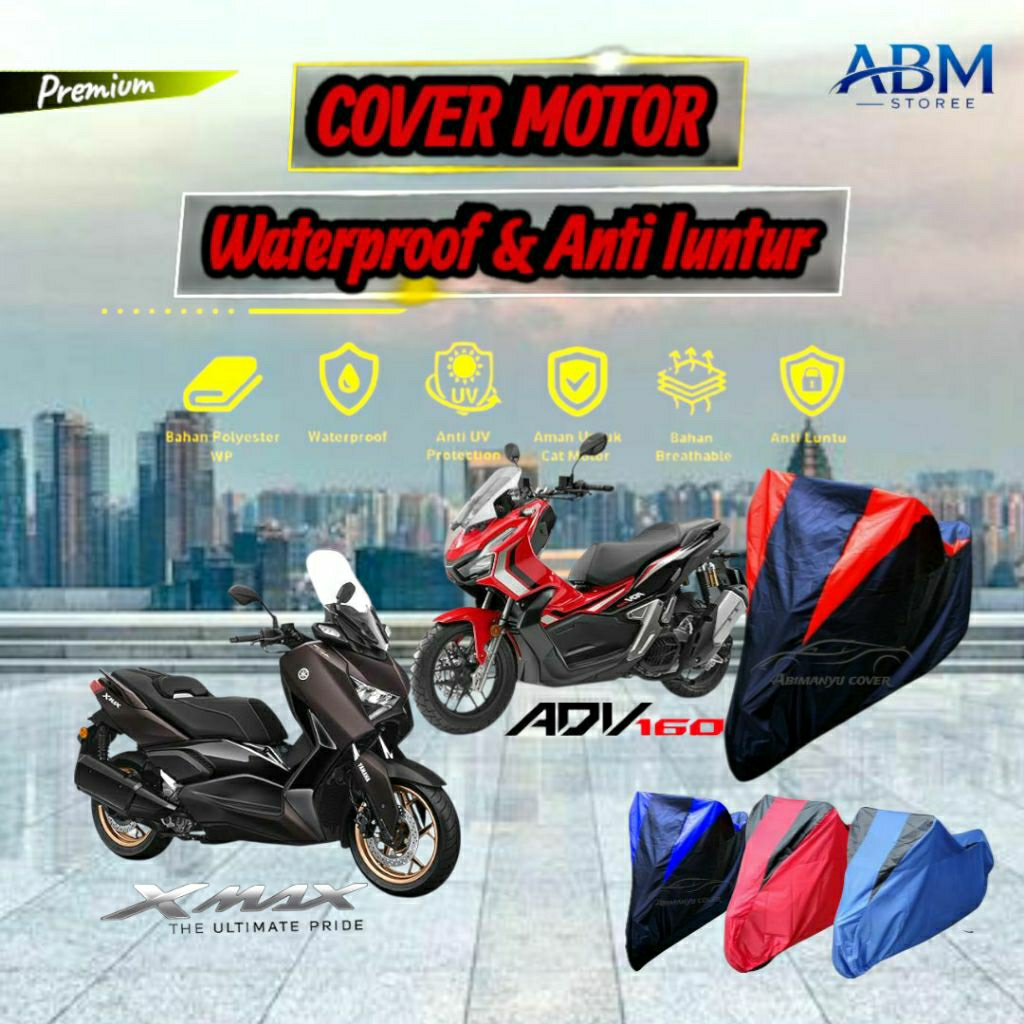 COVER MOTOR XMAX, COVER MOTOR ADV WATERPROOF