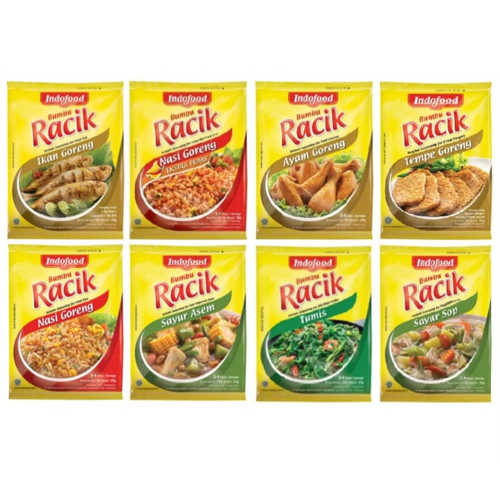 

Racik Bumbu Tempe dan Tahu Goreng ayam Goreng Ikan Goreng Nasi Goreng