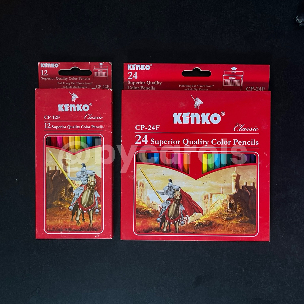 

PENSIL WARNA KENKO COLOR PENCIL 12 WARNA CP-12F 24 WARNA CP-24F CLASSIC