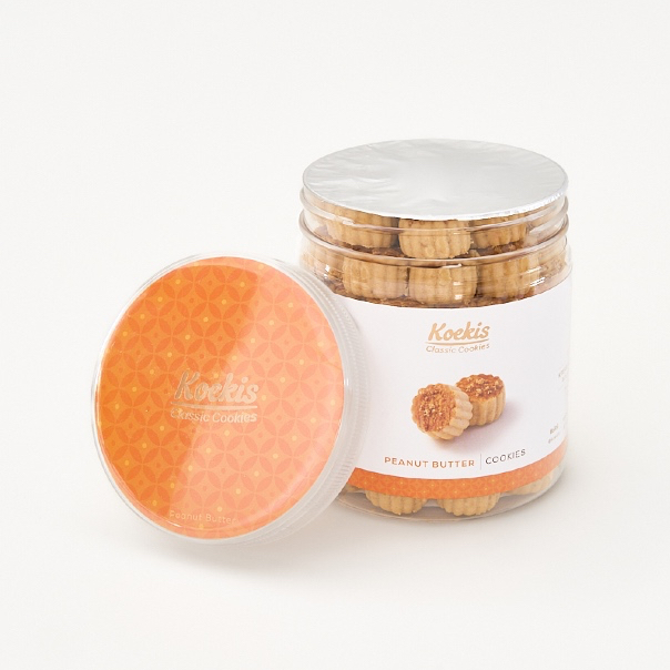 

Koekis Peanut Butter Cookies - Kue Kering - Rasa Selai Kacang