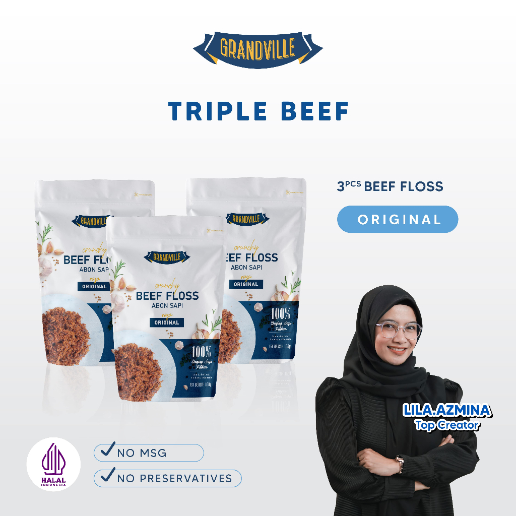 

[SPESIAL LILA AZMINA] Grandville Abon SAPI Triple Pack