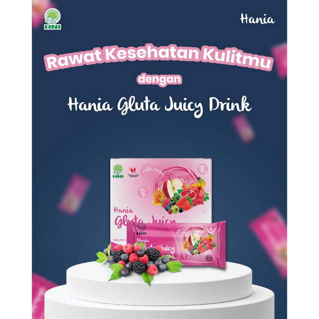 

HANIA Gluta Juicy Drink – Minuman Serbuk Buah Kaya Kolagen
