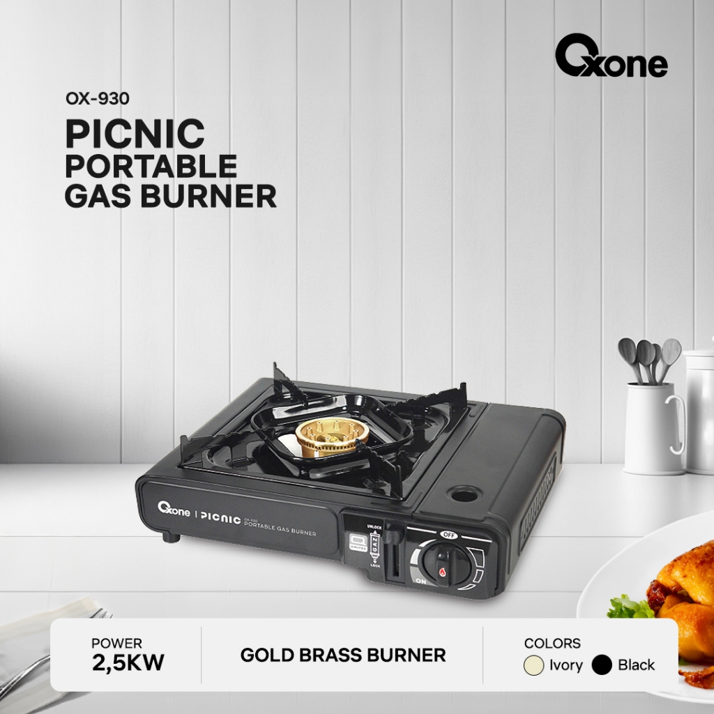 Oxone OX930 Picnic Portable Gas Burner | Kompor portable | Kompor Piknik