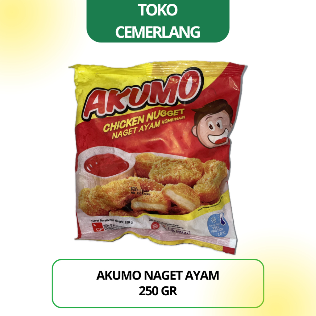 

Nugget Ayam Akumo 250 gr