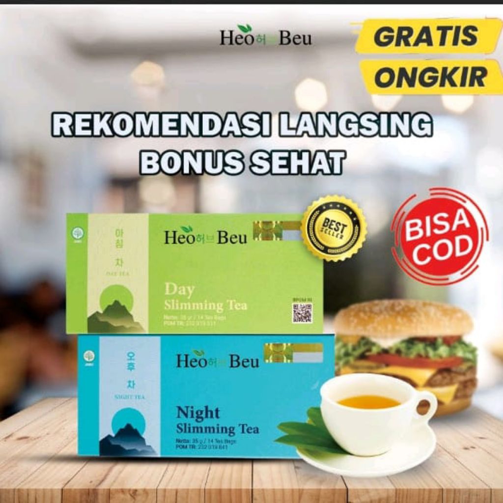 HEO BEU SLIMMING TEA - TEH HEOBEU KOREA | ORIGINAL HEO BEO SLIMING TEA BPOM ORIGINAL 100%