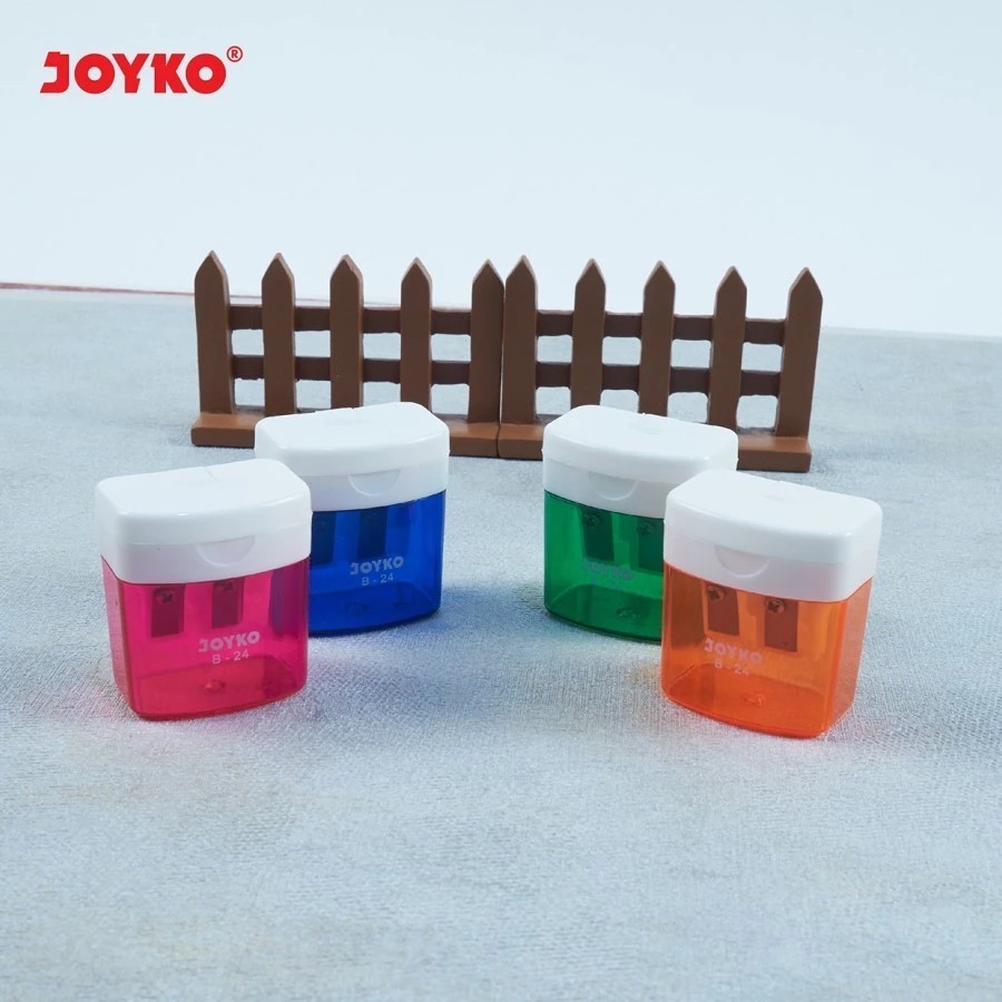 

1 BOX JOYKO B-24 SHARPENER / RAUTAN / SERUTAN 2 LUBANG