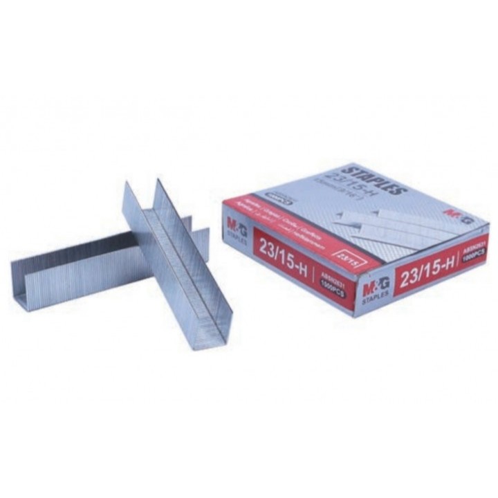 

M&G Heavy Duty Staples s 23/15 ABSN2631/ Staples ukuran 23/15