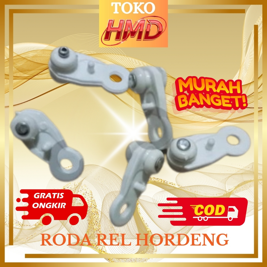 roda rel hordeng | roda rell alumunium vitrase gorden | roda T rail horden Tirai Gulung