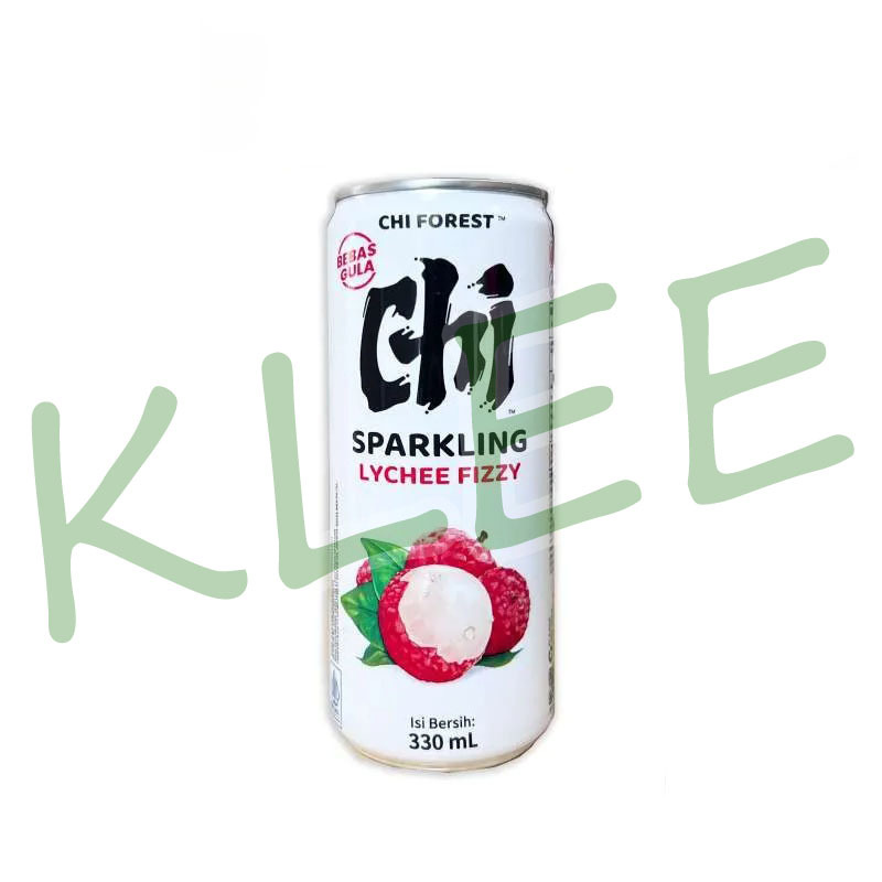 

CHI Forest Sparkling Water Bebas Gula Lychee Fizzy 330ml - Minuman Soda Rasa Lychee