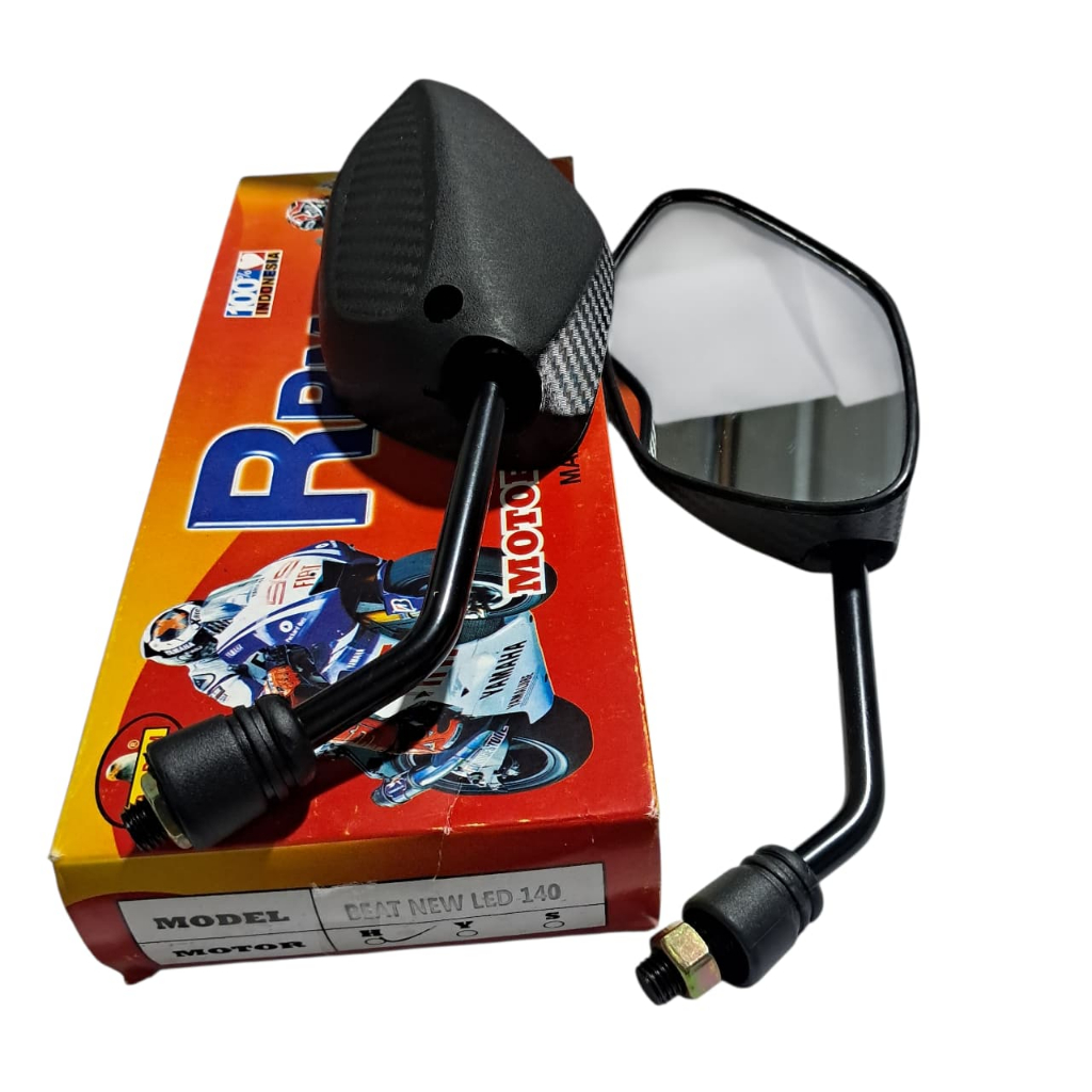 Kaca Spion Standar Beat New LED (Drat Honda) - RPM Motorcycle Mirror