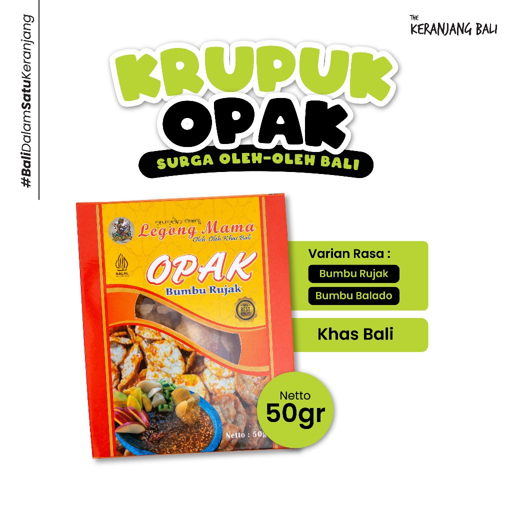 

The Keranjang Bali Kerupuk Opak Khas Bali