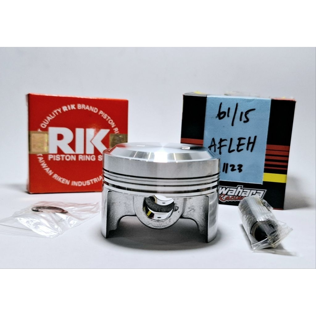 Piston kit /Seher Kawahara ukuran 61 pen 15