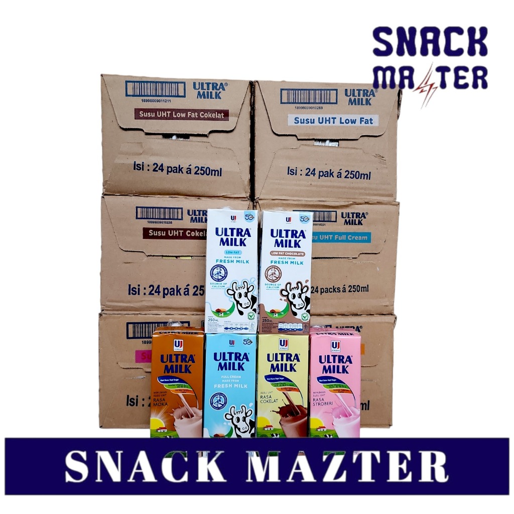 

Susu UHT Milk , Lowfat Milk KARTON - Netto 250 ml x 24 pcs