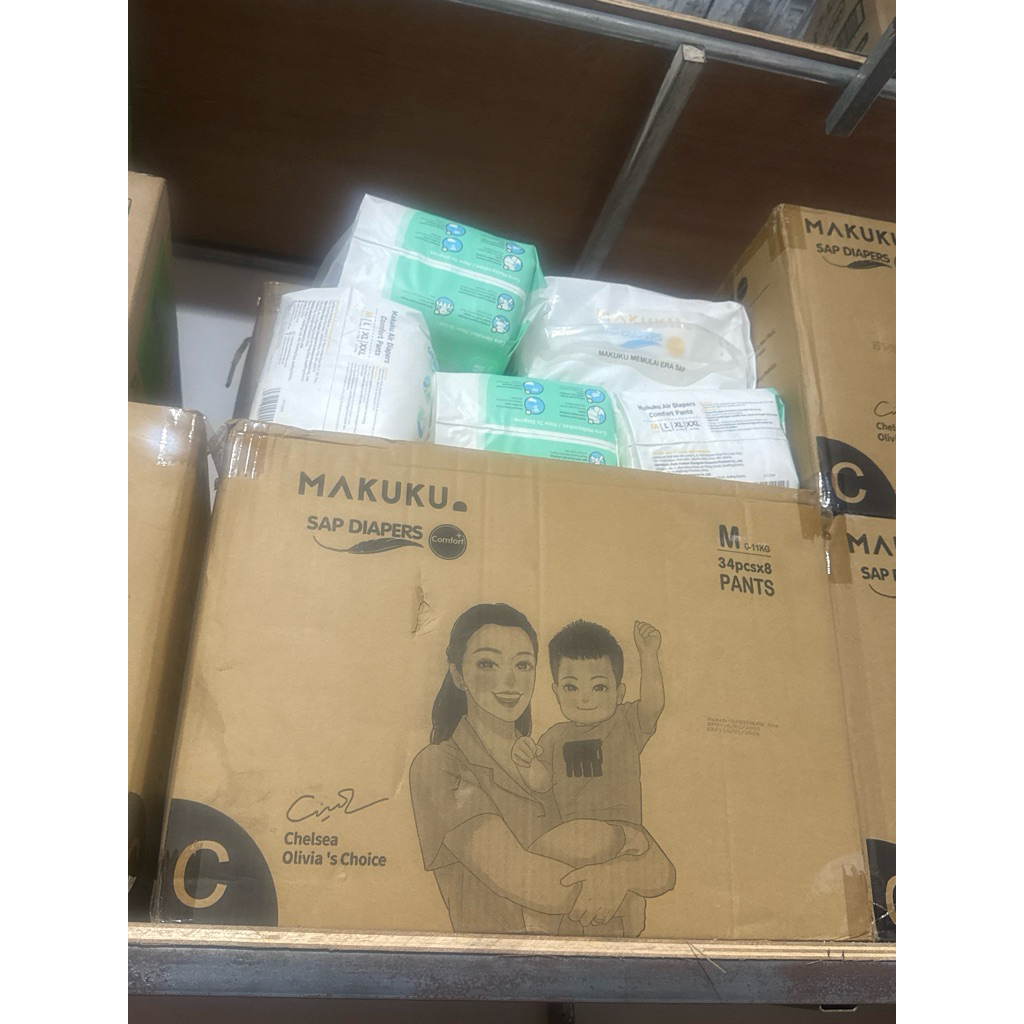 Makuku Comfort M 1 karton (8 pcs)