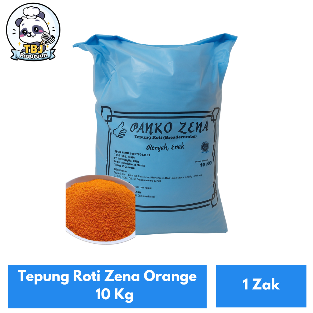 

Tepung Roti Zena Orange 10 Kg Kemasan 1 Zak
