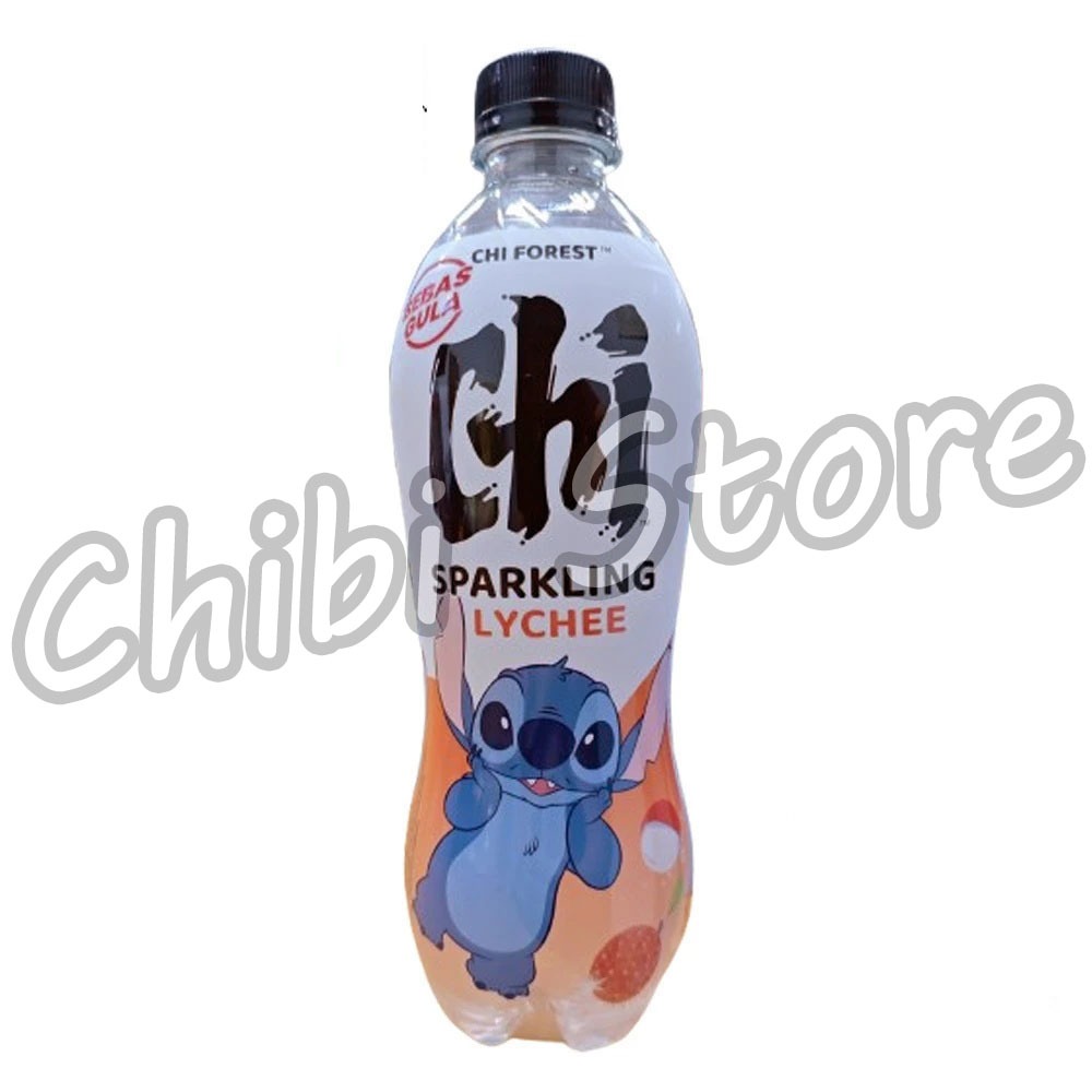 

CHI Forest Sparkling Water Bebas Gula Lychee Fizzy 480ml - Minuman Soda Rasa Lychee