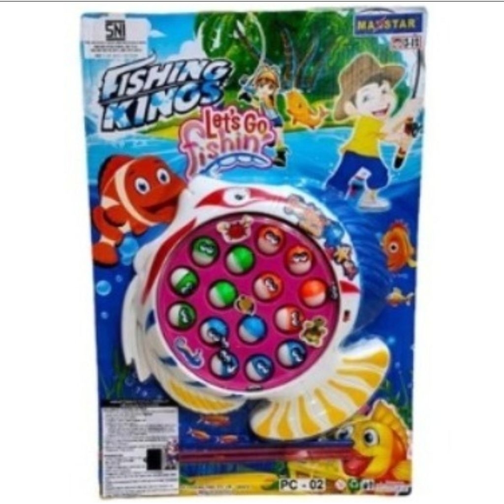 Mainan Anak Pancingan Ikan Besar / Fishing Toys / Mainan Pancing Ikan Putar