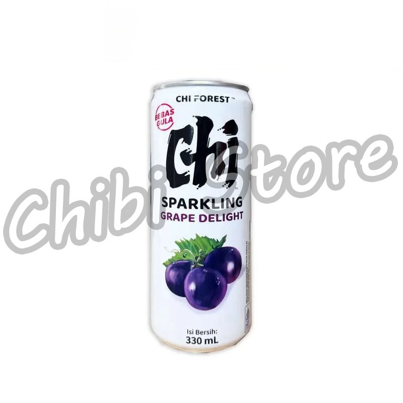

CHI Forest Sparkling Water Bebas Gula Grape Delight 330ml