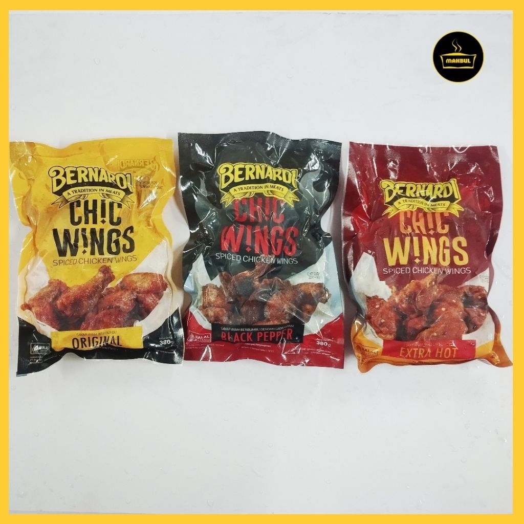 

Bernardi Spiced Chicken Wings Chick 380gr